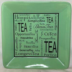 Tea 42 Serving Plate by Aileen Liou